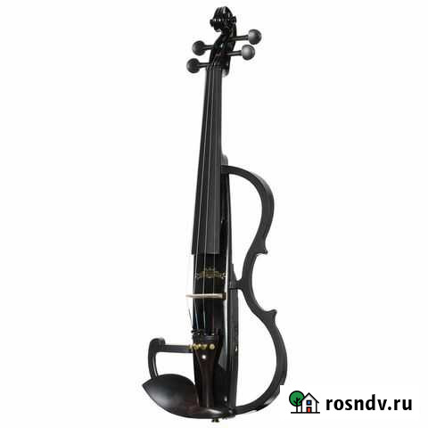 Электроскрипка antonio lavazza EVL-05 BK 4/4 чёрн Люберцы - изображение 1