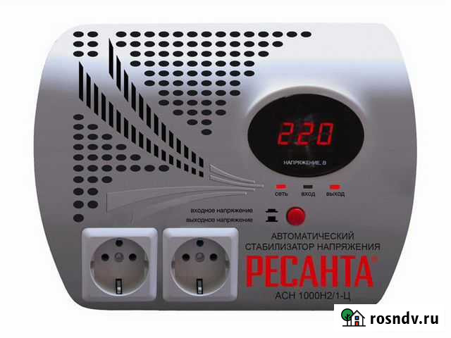 Стабилизатор напряжения LUX ресанта асн-1000Н2/1-Ц Отрадное - изображение 1