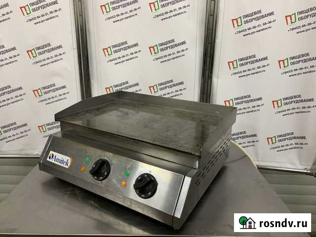 Поверхность жарочная amitek FT2L гладкая Саратов - изображение 1