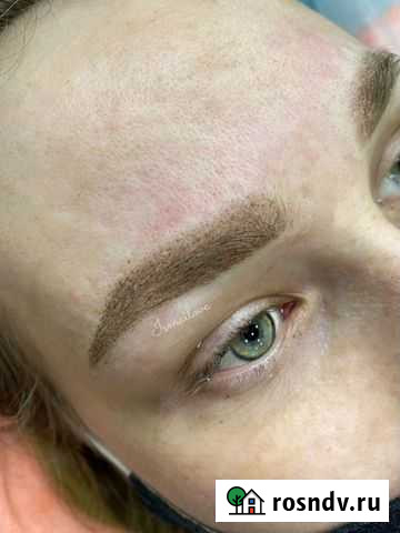 Татуаж- Пудровые брови, перманентный макияж бровей Кострома - изображение 1