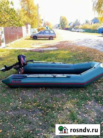 Надувная лодка с мотором бу Воскресенск - изображение 1