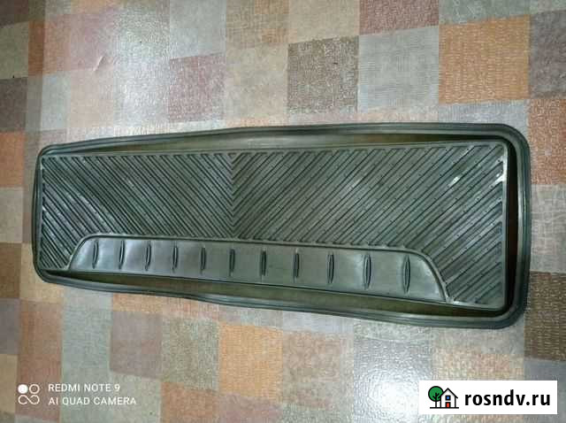 Задний салонный коврик- ванна Березовка - изображение 1