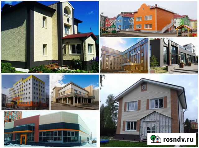 Фасадные работы, ремонт фасадов, утепление Томск - изображение 1