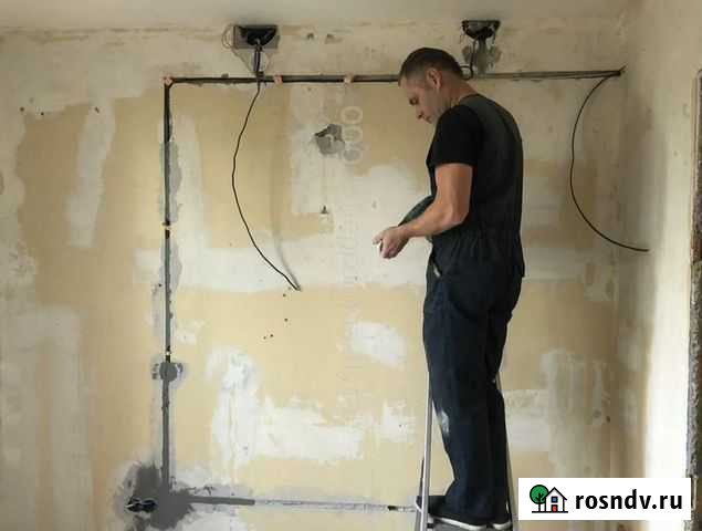 Электрик. Услуги электрика - все виды работы Волжский - изображение 1