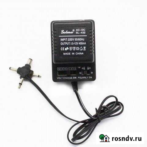 Блок питания универсальный от 3 до 12 вольт 400 мА Салават - изображение 1