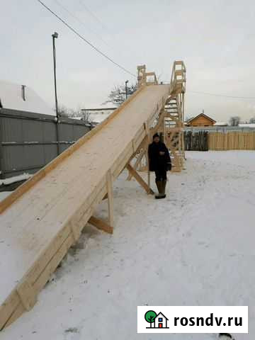 Горка деревянная Пермь - изображение 1
