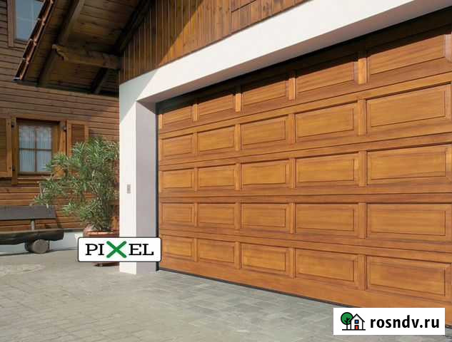 Гаражные ворота секционные ворота Алютех Грозный - изображение 1