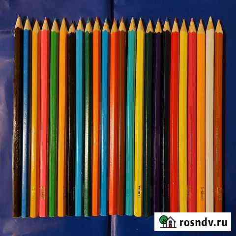 Набор цветных карандашей, 24 шт Магадан