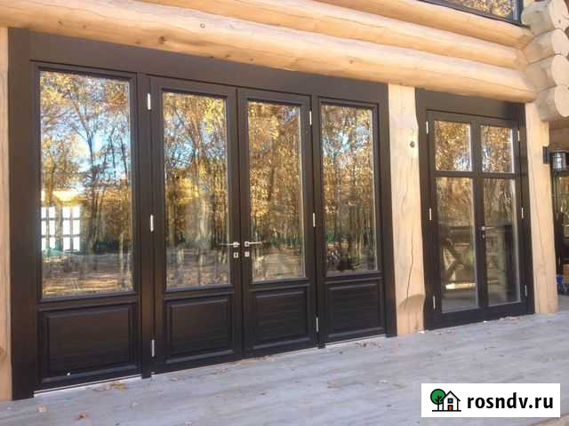 Деревянные окна двери мебель зеркало стол дубовый Ульяновск - изображение 1