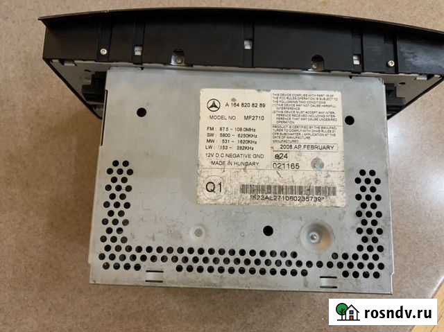 Головное устройство на ML w164 Кострома - изображение 1