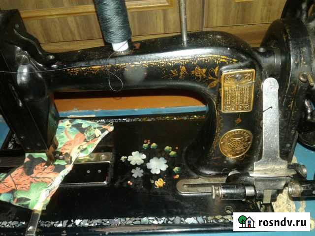 Антикварная швейная машина Юнкер 1903 года Сызрань - изображение 1