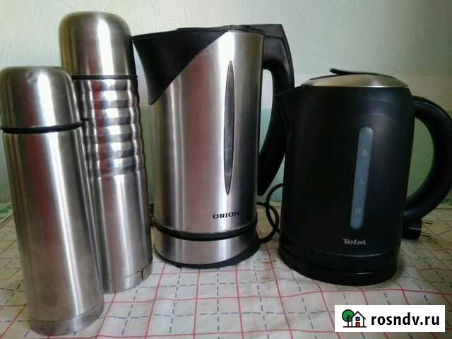 Электрочайники,термосы,б/у Евпатория - изображение 1