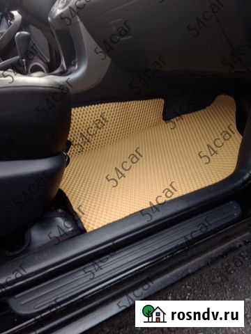 Коврики toyota rav4 бежевые eva 3d ева 3д эва 3д Якутск - изображение 1