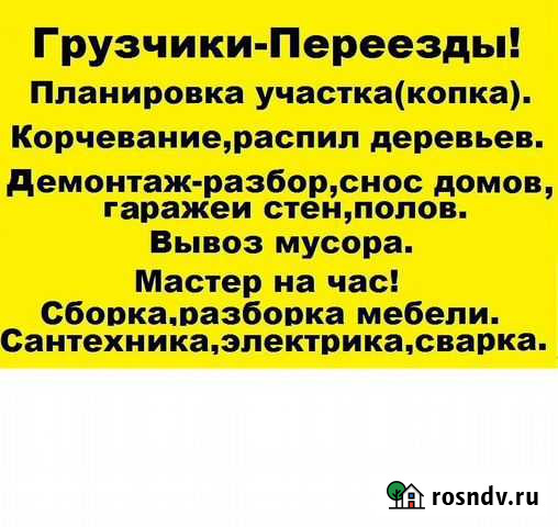 Мастер на час. грузчики. разнорабочие. демонтаж Череповец - изображение 1