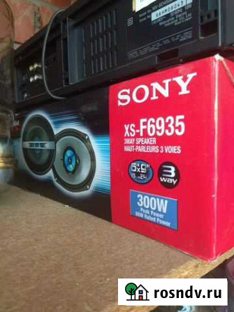 Колонки автомобильные Sony Омск - изображение 1