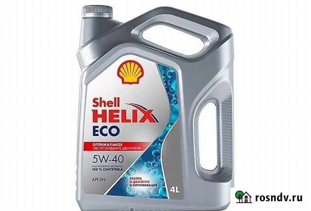 Масло моторное shell Helix ECO 5W-40 Волгоград - изображение 1