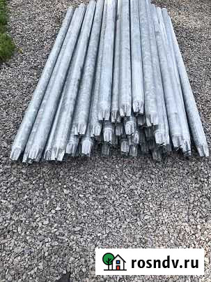 Забивные оцинкованные сваи и саморезы Бугры - изображение 1