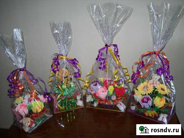 Сладкие подарки из конфет, цены разные Красновишерск - изображение 1