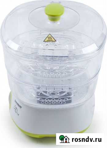 Пароварка Evender Vita 161,белый/салатовый цвет Майский - изображение 1