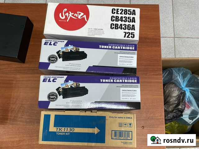 Картриджи, 1 новый, остальные б/у Красноярск - изображение 1