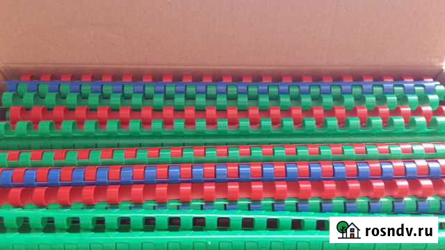 Пластиковые пружины для переплета 10 мм 100 шт Владикавказ - изображение 1