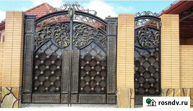 Ворота кованые не бу Назрань - изображение 1