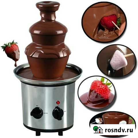 Шоколадный фонтан-фондю keya (3 яруса) Мытищи - изображение 1