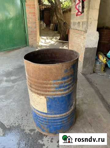 Бочка металлическая бу 200л Николаевка - изображение 1