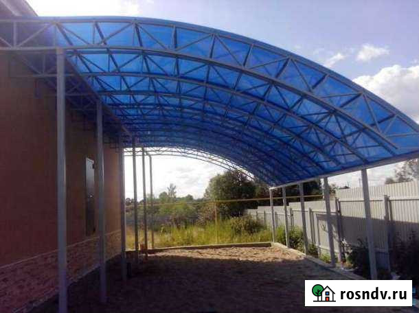 Металлоконструкции, навесы, профнастил, поликарбон Астрахань - изображение 1