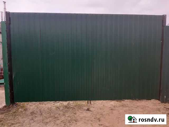 Ворота из профлиста Липецк - изображение 1