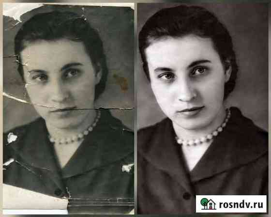 Реставрация,ретушь,оцветнение фотографий Барнаул
