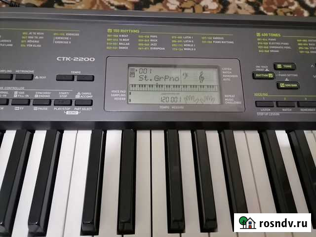 Синтезатор casio ctk 2200 Ишимбай - изображение 1
