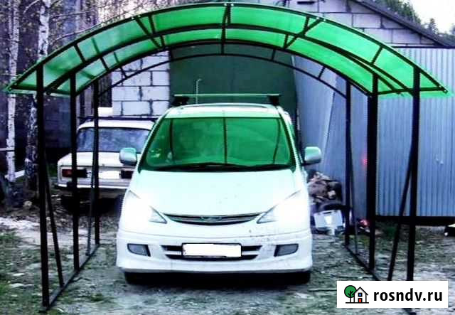 Hавeс для автомобиля. Беседка. 3,5 х 4,0м Серпухов - изображение 1