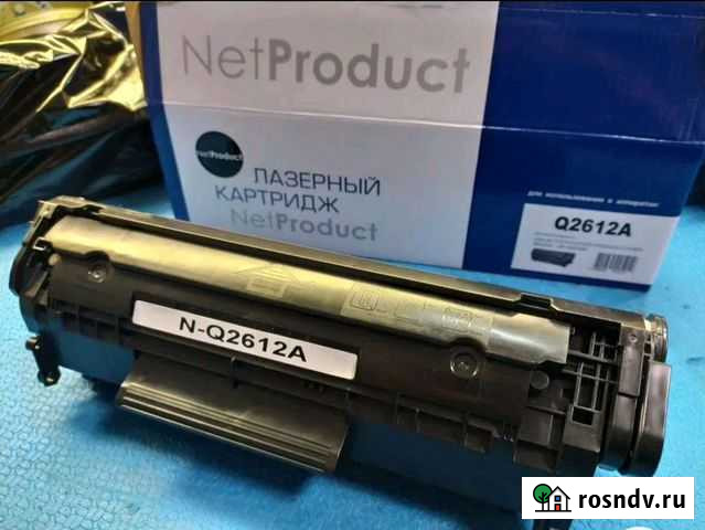 Новый Картридж NetProduct (N-Q2612A) для Владимир - изображение 1