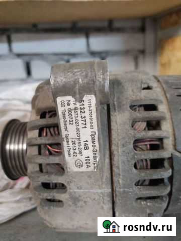 Генератор на ваз priora Пикалево - изображение 1