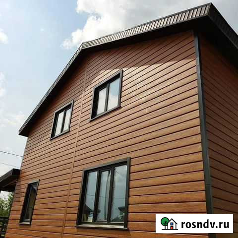 Металлосайдинг евробрус под дерево Октябрьский - изображение 1
