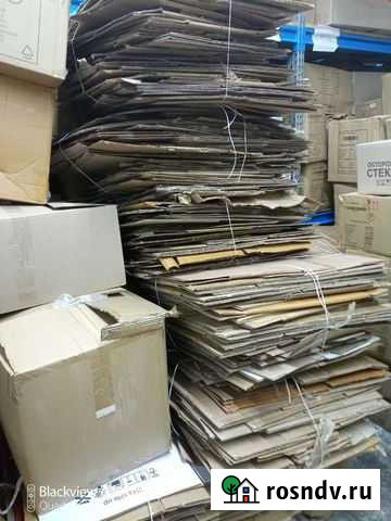 Коробки картонные бу Елизово - изображение 1