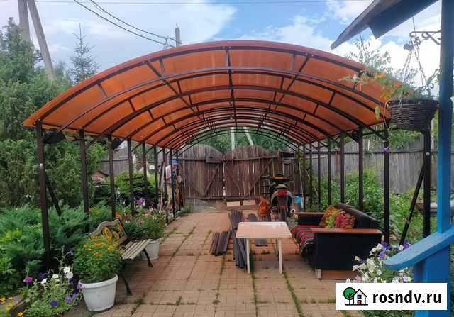 Навес Усиленный Комфорт-Плюс 3,65 х 8,0 Пушкино - изображение 1