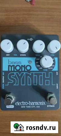 Педаль для бас-гитары Electro-Harmonix Bass Mono S Ижевск - изображение 1