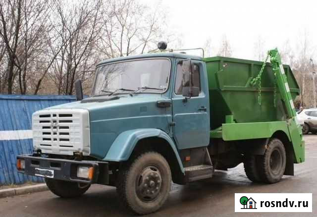 Вывоз мусора контейнером- 8куб Смоленск - изображение 1