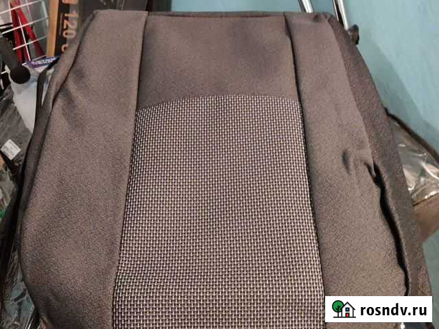 Чехлы Хендай Акцент ткань рубчик Волжский - изображение 1