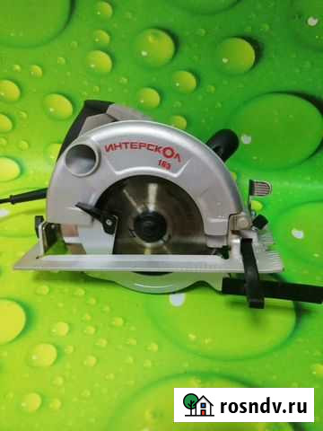 Пила дисковая Интерскол дп-165/1200 Тяжинский - изображение 1