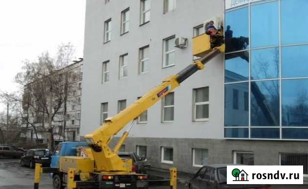 Услуги аренда автовышки кемерово от 12 до 46м Кемерово - изображение 1