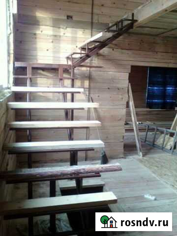 Лестница. Художественная ковка. Забор из профнасти Омск - изображение 1