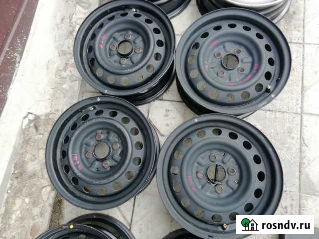 Штамповка R14 4x100 Honda#2191 Белогорск - изображение 1