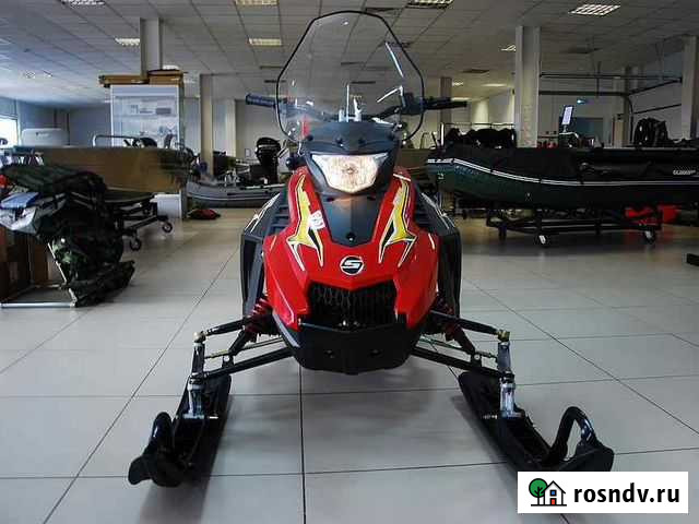 Снегоход Stels Капитан S150 (красный) Тобольск - изображение 1