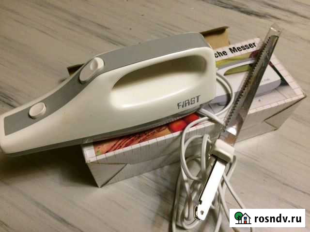 Нож электрический - first EK-100 Обнинск - изображение 1