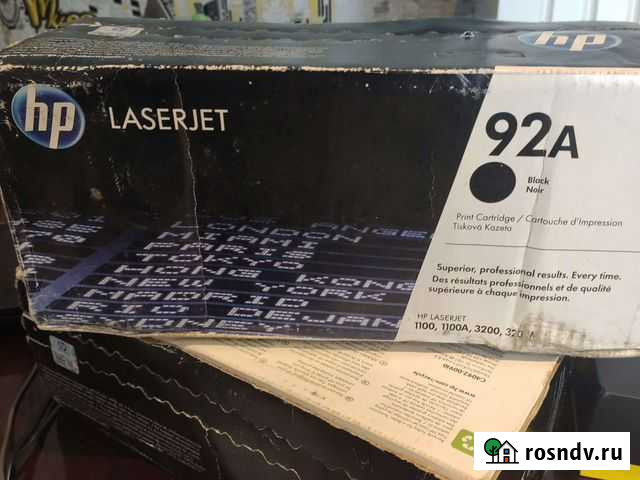 Картридж hp 92a Павловский Посад - изображение 1