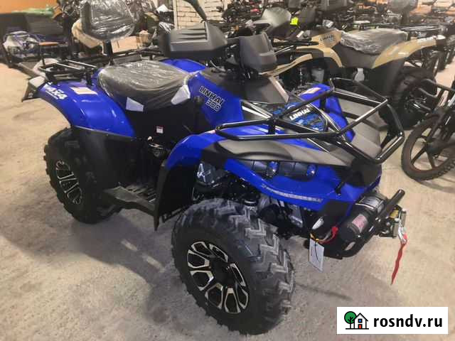 Квадроцикл Linhai-Yamaha D300 синий Челябинск - изображение 1