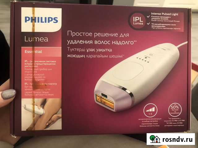 Компактный фотоэпилятор Philips Lumea Essential BR Санкт-Петербург - изображение 1